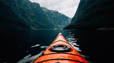 Kayaking in the Norwegian Fjords